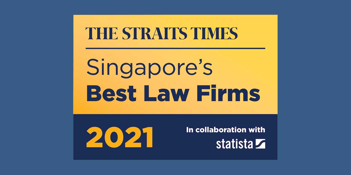 PKWA Law recognised as one of the best law firms in Singapore