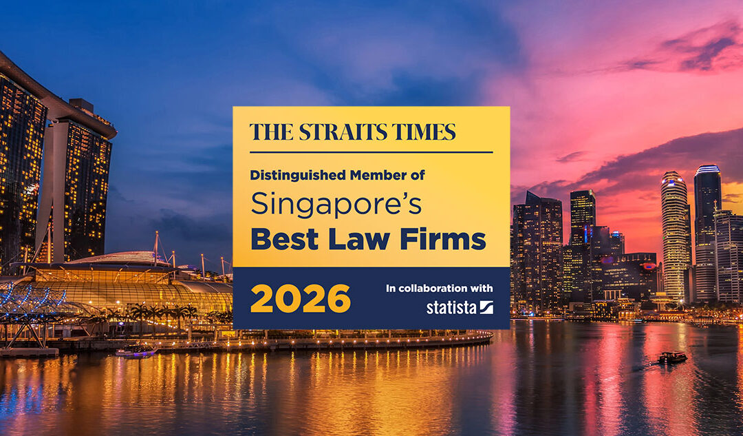 6TH YEAR IN A ROW: PKWA Law Named a Top Family Law Firm in The Straits Times Singapore’s Best Law Firms 2026